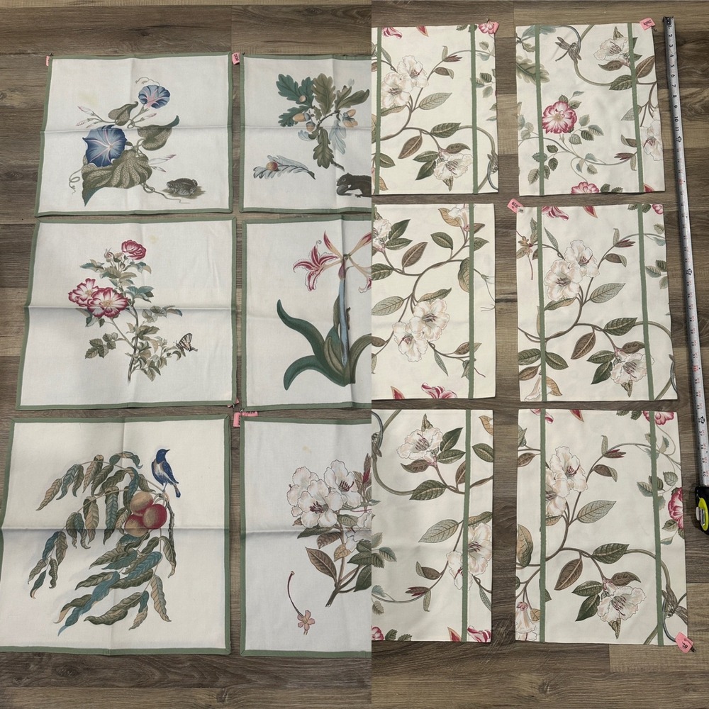 Custom Laura Ashley napkins‎ and matching placements